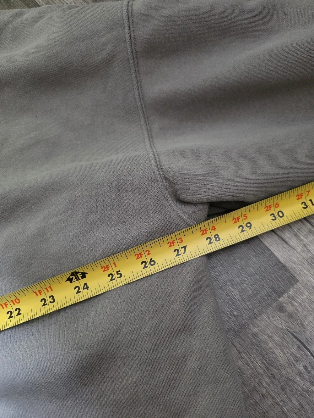 FEAR OF GOD taupeEssentials Men's Zip-Up Sweatshirt Light Gray Y2K Streetwear XL